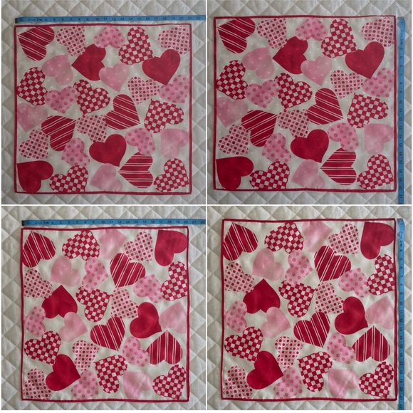 💕 Talbots & Liz Claiborne, Vintage Be My Valentine Scarf & Wristlet Bundle - Picture 15 of 16